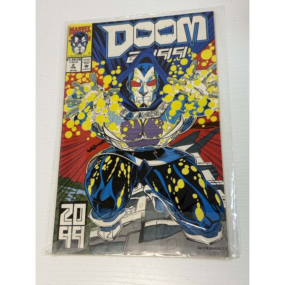Doom 2099 #2 1993 Newsstand John Francis Pat Broderick (Marvel Comics 1993)